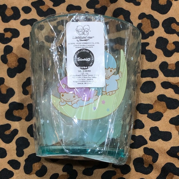 Sanrio Little Twin Stars Clear Acrylic Tumbler - Picture 2 of 8